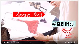 Karen Orr Fashion Illustrator Real Women Inspire [upl. by Decca]