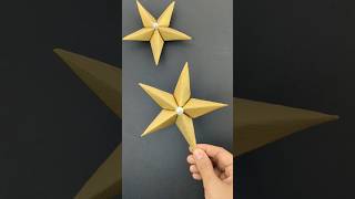 Stars made with cardboard rolls DIY [upl. by Maram]