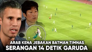 Fans Arab Ngamuk Karma Kebanyakan DRAMA ‘14 Detik Serangan Kilat Timnas’ Reaksi Para Legenda Dunia [upl. by Jackqueline]