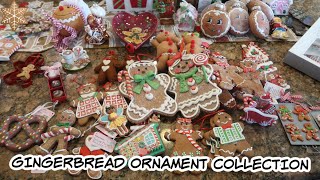 GINGERBREAD ORNAMENT COLLECTION 2023 [upl. by Mehetabel]