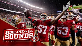 Sideline Sounds from the 49ers Divisional Round Win Over the Packers  49ers [upl. by Uni]