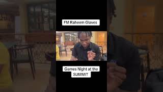 TRASH TALK CHESS Banter Blitz FM Raheem Glaves chess kids [upl. by Legnaros]