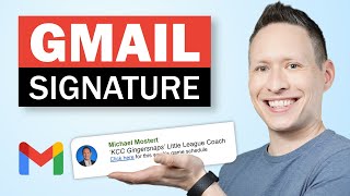 How to Add Signature in Gmail [upl. by Joachima]