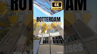 The Cube Houses Rotterdam in Netherlands 4K Short Video with Insta360 X4 [upl. by Nilyac361]