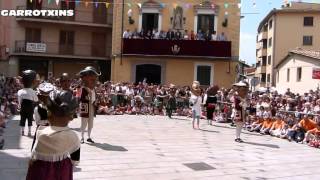 Torelló Festa Major 2014 Balls de Gegants i Nans 01082014 [upl. by Sande]