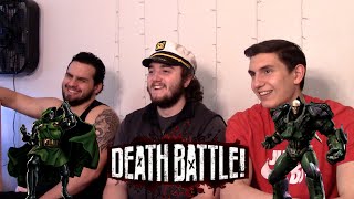 The Custodians REACT to Dr Doom vs Lex Luthor Death Battle FOOT DIVE [upl. by Ralat68]