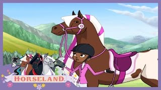 Horseland Fast Friends  Season 1 Episode 6 Horse Cartoon 🐴💜 [upl. by Pharaoh]