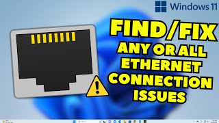 How to Fix Ethernet Connection Issues on Windows 11 [upl. by Sondra]