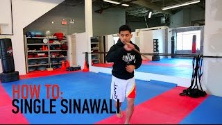 HOW TO SINGLE SINAWALI IN KALI  TECHNIQUE TUESDAY [upl. by Erdua]