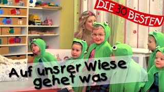 👩🏼 Auf unsrer Wiese gehet was  Singen Tanzen und Bewegen  Kinderlieder [upl. by Airan]