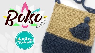 💯Un Bello proyecto que no TODAS pudieron ver  Bolso tejido a crochet tipo bandolero [upl. by Rafaellle455]