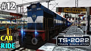 PASSENGER TRAIN JOURNEY IN RAILWORKS  TRAIN SIMULATOR 2022 Gameplay 12 [upl. by Accisej]