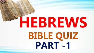 Hebrews  Bible Quiz  Part 1 malayalambiblequiz [upl. by Llejk]