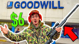 GOODWILL HUNTING CHALLENGE  Deer Hunting wThrift Store GEAR [upl. by Niroc]