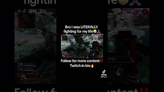 This is why lifeline is goated🫶🏾twitch gaming twitchclips apexlegends apexlegendsclips funny [upl. by Zosima]