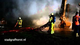 Brand in Buitenwaarden Thuishaven  Grafhorst [upl. by Yordan]