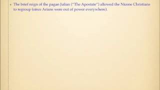 History of Christianity Arianism Part II [upl. by Champ]