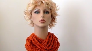 Crochet Chain Cowl [upl. by Pisano378]