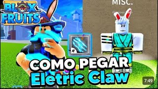 UPGRADED ELECTRIC CLEW FIGHTING STYLE IN BLOX FRUI [upl. by Blythe]