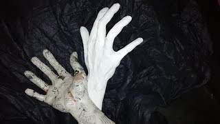 Paper Mache Hand Easy Tutorial [upl. by Clarey33]