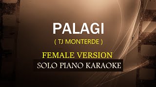 PALAGI  FEMALE VERSION   TJ MONTERDE  COVERCY [upl. by Ahseer]