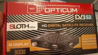 Opticum Sloth ultra video review 720p HD [upl. by Croom]