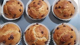 Muffins me banane 🥧 ideale për mëngjes☕muffins dieta [upl. by Airal]