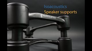 Isoacoustics luidspreker supports [upl. by Lebezej]