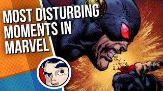 10 Disturbing Moments in Marvel Comics  Comics Experiment  Comicstorian [upl. by Liebman]