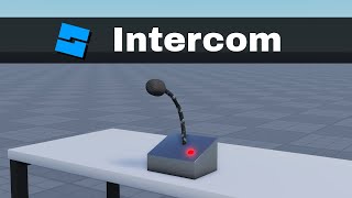 Transmit Your Voice Chat Through an Intercom  Roblox Studio Audio API Tutorial [upl. by Felic327]