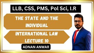 The State and the Individual in International Law llb css pms lawlectures pu polsci IR IL [upl. by Arber]