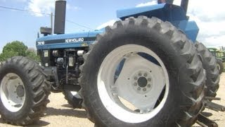 Tractor New Holland 7610 4x4 25000 Dlls [upl. by Yecac681]