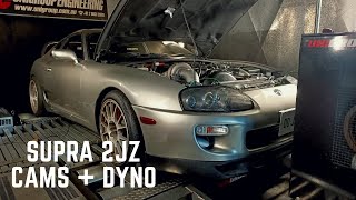 Supra 2JZ Camshaft selection  Dyno tuning [upl. by Naujyt178]