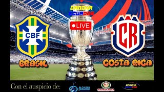 🛑 EN VIVO  PREVIA PARTIDO BRASIL VS COSTA RICA  COPA AMÉRICA 2024  Formato AUDIO [upl. by Jay]