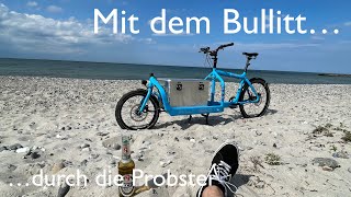 Mit dem Bullitt Larry vs Harry durch die Probstei Schleswig Holstein Tour mit dem Lastenrad [upl. by Nyrual]