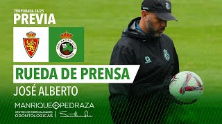 Directo ðŸ”´  Rueda de prensa de JOSÃ‰ ALBERTO Ä± PREVIA RealZaragozaRacing [upl. by Range]