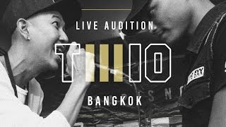 TWIO3  LIVE AUDITION STAGE5 BANGKOK  RAP IS NOW [upl. by Leaw173]