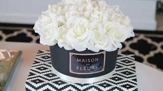 DIY Dollar Tree Flower Box Centerpiece [upl. by Oribelle347]