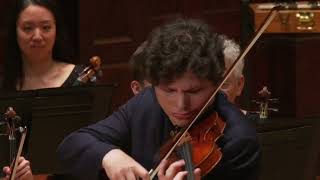 Augustin Hadelich plays his own cadenza to Paganini Violin Concerto No 1 2020 [upl. by Palla153]