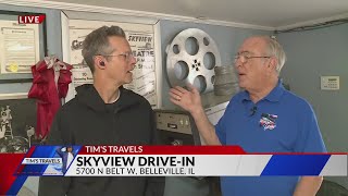 Best DriveIn Theater Vote for Skyview in Belleville Illinois [upl. by Inahs]