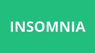 How To Pronounce Insomnia  Pronunciation Academy [upl. by Gil]