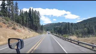 BigRigTravels US 97 North Biggs Junction Oregon to Granger WAJuly 10 2018 [upl. by Faso]