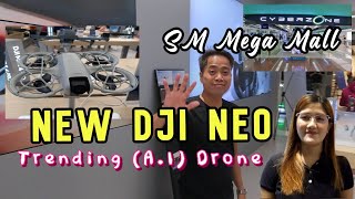 DJI New Neo AI Drone  Affordable AI Drone 2024  SM Megamall Cyberzone [upl. by Ecital507]