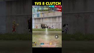 200 IQ Clutch Moment😱 freefire badge99 [upl. by Michaelina]