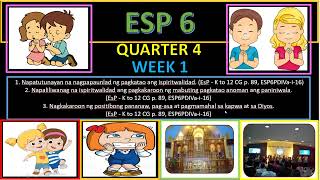 ESP 6 QUARTER 4 WEEK 1 [upl. by Isiad]