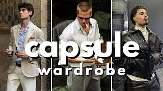 10 Fashion staples Every Man Needs capsule wardrobe [upl. by Elisha]