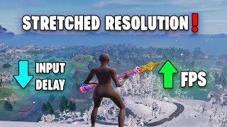 How To Get A Stretched Resolution In Fortnite 2024 [upl. by Mcquade]