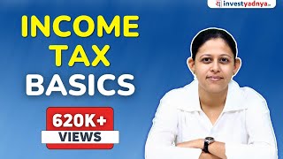 Basic Concepts of Income Tax in India  Exempt Income Deductions Rebate FY AY TDS Advance Tax [upl. by Lama]