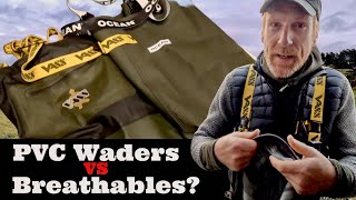 Grayling Fishing and River testing new PVC Waders [upl. by Anual]