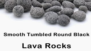 black lava rock perfect for landscaping fire pits and aquarium decoration [upl. by Colbert]